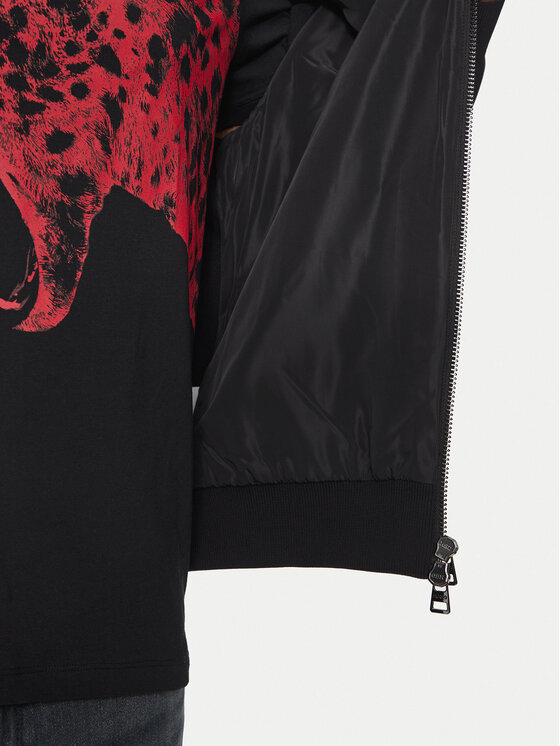 Hugo Bomber striukė Sybor 50516619 Juoda Relaxed Fit | Modivo.lt