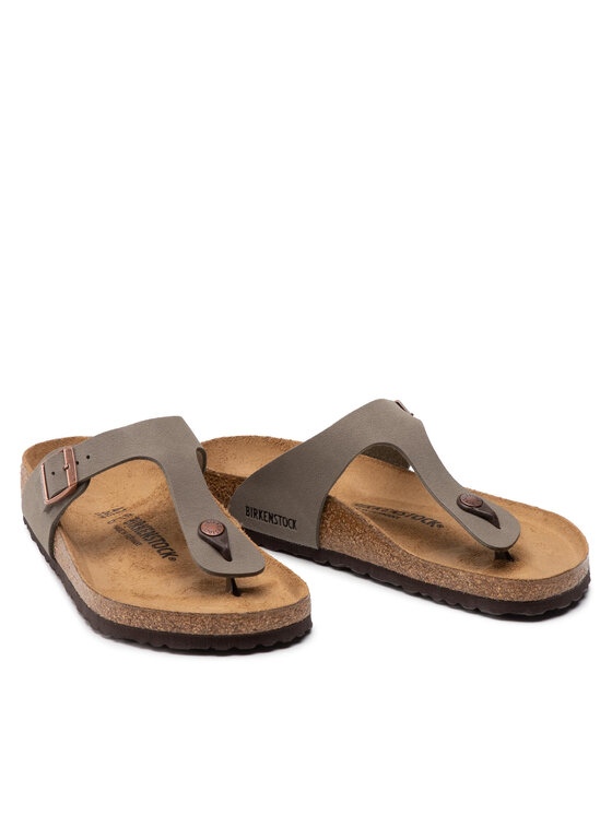 Birkenstock Birkenstock В'єтнамки Gizeh 0043391 Сірий