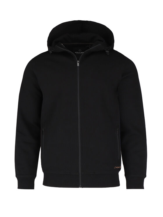 Volcano Volcano Bluza B-WOLF Czarny Regular Fit