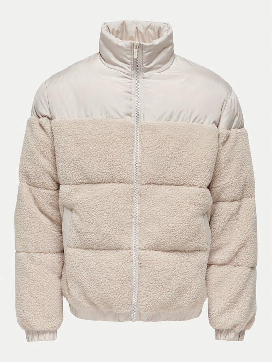 Only & Sons Only & Sons Kurtka zimowa 22030456 Beżowy Regular Fit