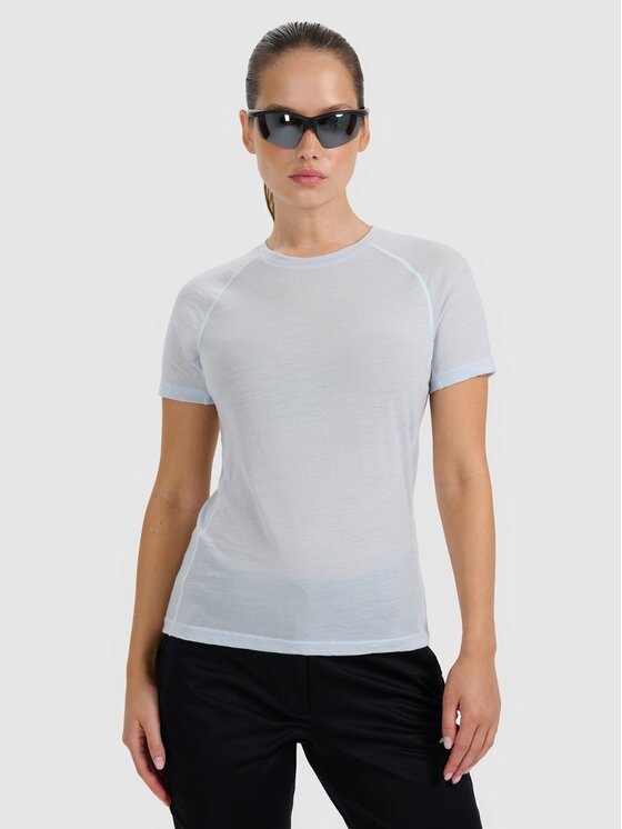 4F 4F Φανελάκι τεχνικό 4FWAW25TFTSF1527-34S Μπλε Regular Fit