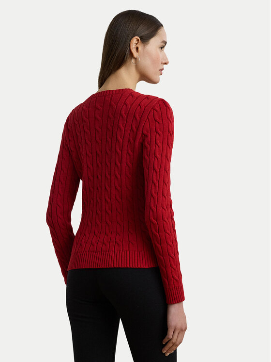 LAUREN RALPH LAUREN LAUREN RALPH LAUREN Pulover 200932223009 Roșu Slim Fit
