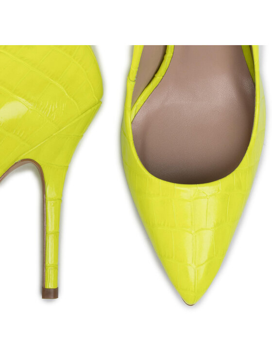 Aldo yellow heels deals