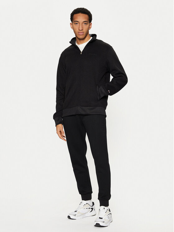 Champion Champion Світшот 220284 Чорний Slim Fit