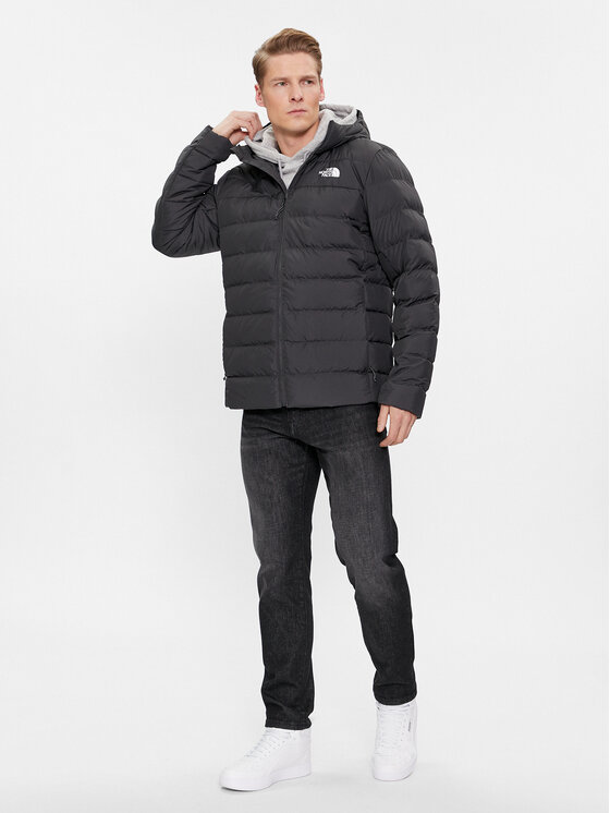The North Face The North Face Geacă din puf Aconcaqua NF0A84I1 Gri Regular Fit