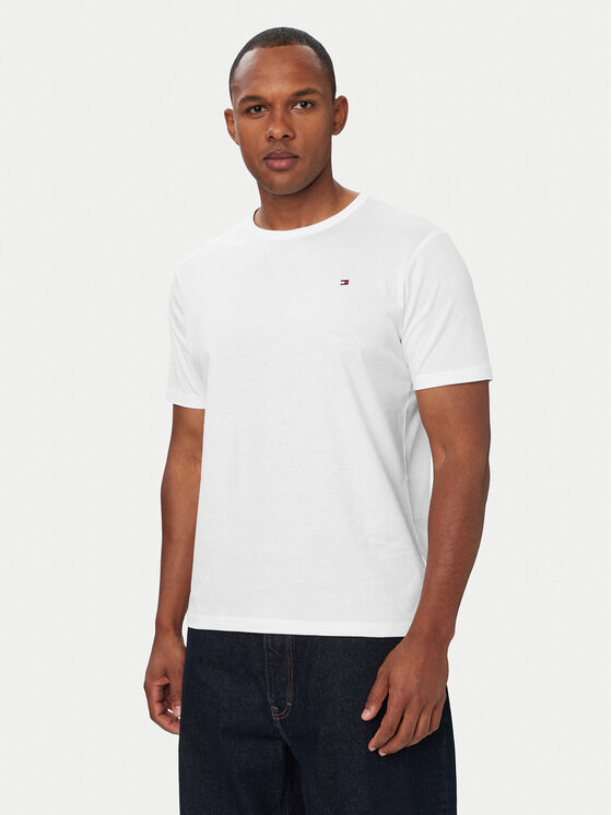 Tommy Hilfiger Tommy Hilfiger Marškinėlių komplektas 3P Ss Tee UM0UM03870 Kreminė Regular Fit