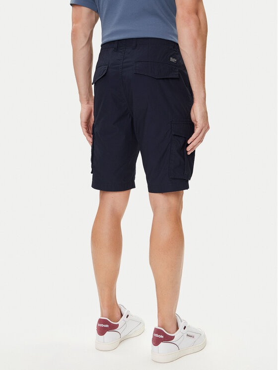 Petrol Industries Petrol Industries Stoffshorts M-1050-SHO600 Dunkelblau Cargo Fit