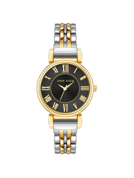 Anne Klein Anne Klein Zegarek AK-2159BKTT Srebrny