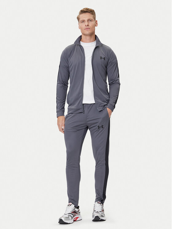 Under Armour Dres Ua Knit Track Suit 1357139-025 Szary Fitted Fit