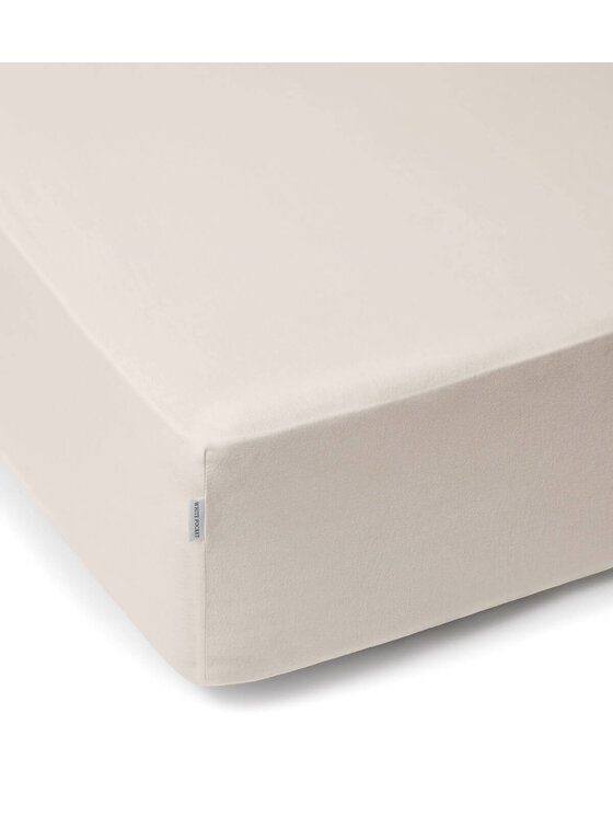 White pocket White pocket Prześcieradło dzianinowe Beżowy