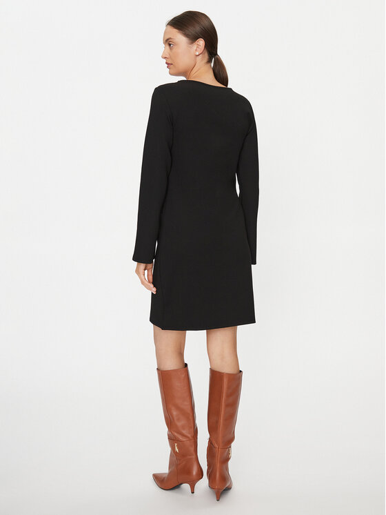 Vila Vila Rochie de zi Armerone 14086118 Negru Regular Fit