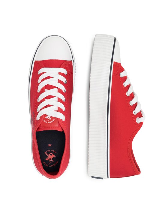Beverly Hills Polo Club Beverly Hills Polo Club Sneakers aus Stoff BHPC027M Rot