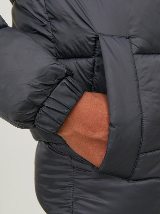 Jack & Jones Junior Jack & Jones Junior Télikabát 12236884 Fekete Regular Fit
