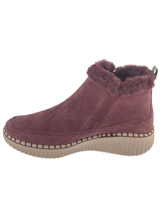 Skechers Skechers Śniegowce Wilshire Blvd - Fresh Zip Bordowy