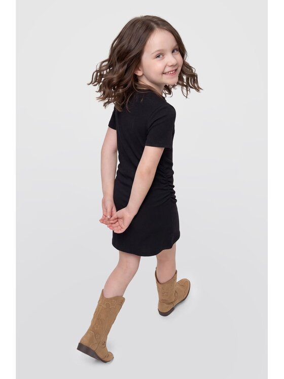Guess Kids Guess Kids Sukienka codzienna 183454 Czarny Classic Fit