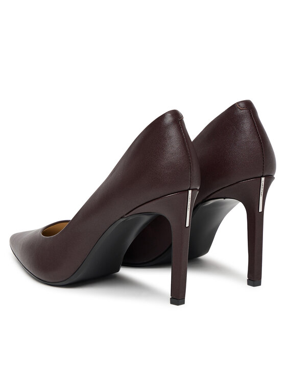 Calvin Klein Calvin Klein Čevlji z visoko peto Ess Stiletto 90 HW0HW02608 Rjava