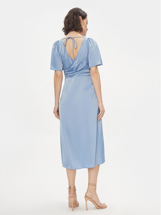 YAS YAS Sukienka koktajlowa Athena 26032476 Niebieski Regular Fit