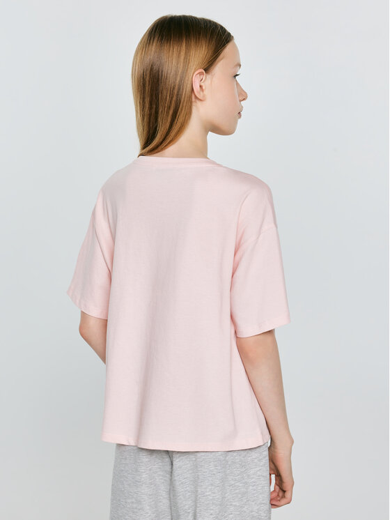 BIG STAR BIG STAR T-Shirt MINKA Różowy Comfort Fit