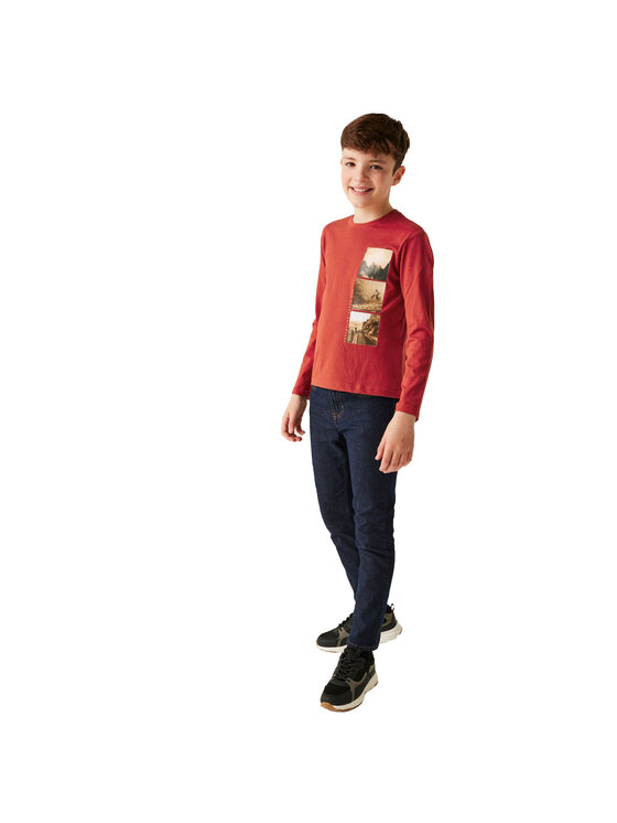 Regatta Regatta T-Shirt Wenbie III Czerwony Long Fit
