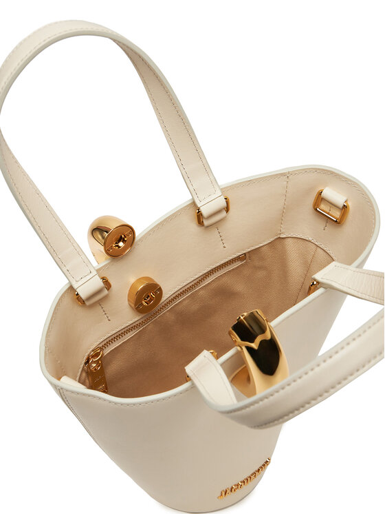 JACQUEMUS JACQUEMUS Geantă Le Petit Bambol 24H243BA389-3173 Écru