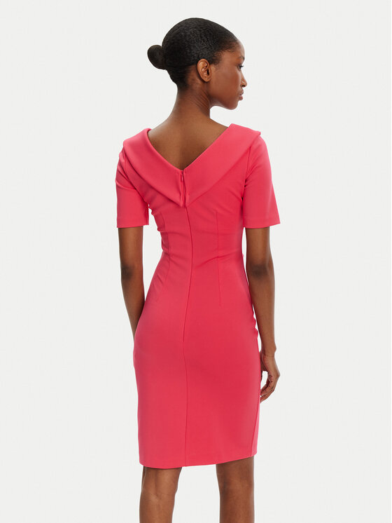 Rinascimento Rinascimento Коктейльна сукня CFC0122560003 Рожевий Regular Fit