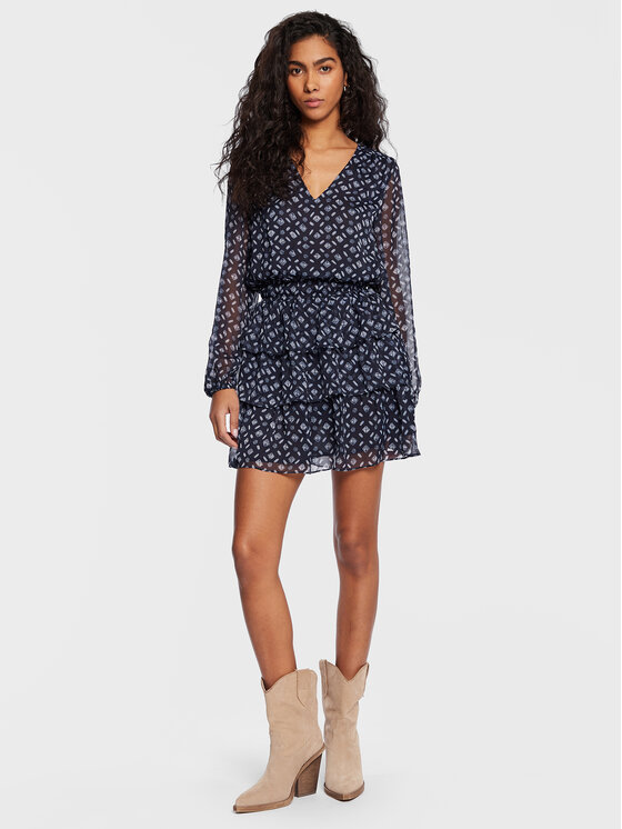 Pepe Jeans Pepe Jeans Sukienka codzienna Eyra PL953255 Granatowy Regular Fit