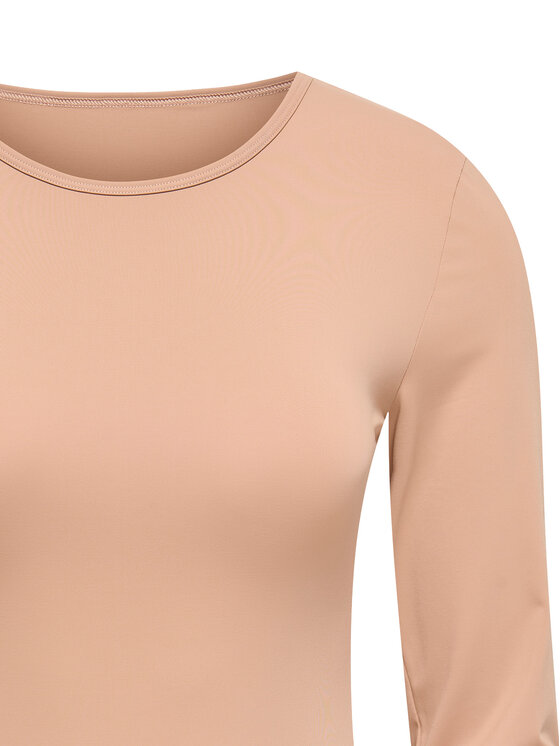 ONLY ONLY Body Frida 15343926 Beige Slim Fit