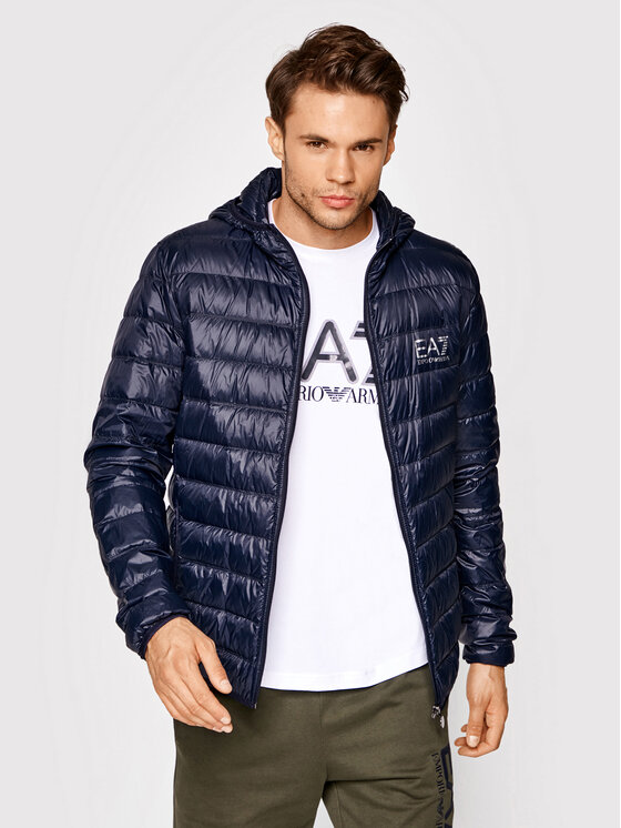 EA7 Emporio Armani EA7 Emporio Armani Pūkinė striukė 8NPB02 PN29Z 1578 Tamsiai mėlyna Regular Fit