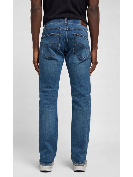 Lee Lee Jeansy Slim Fit MVP XM Extreme Motion Niebieski Slim Fit