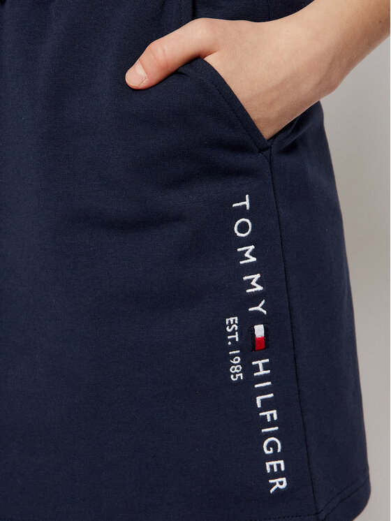 Tommy Hilfiger Tommy Hilfiger Fustă Essential Hwk KG0KG05783 D Bleumarin Regular Fit