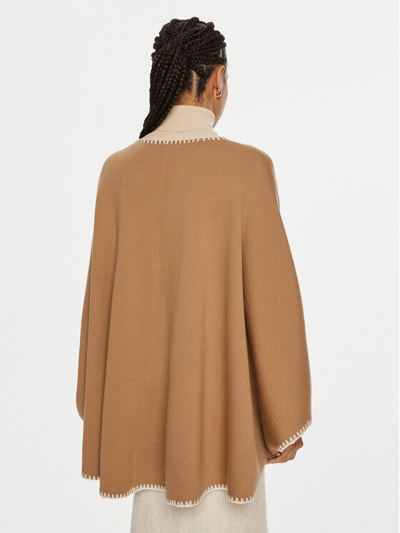 Luisa Spagnoli Luisa Spagnoli Poncho Meglio 58467 Nero Regular Fit