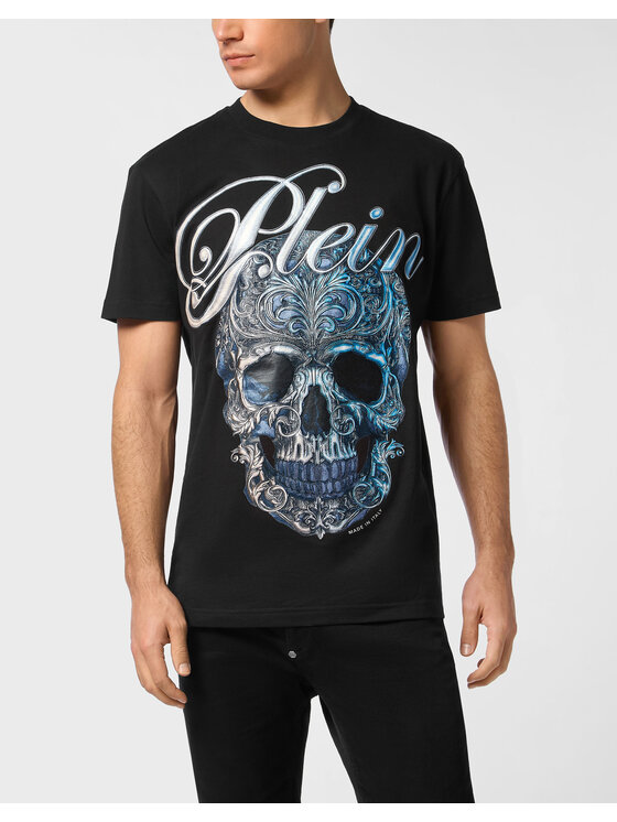 PHILIPP PLEIN PHILIPP PLEIN T-shirt 27143 Nero Regular Fit