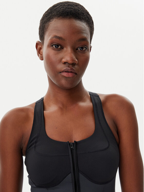 adidas by Stella McCartney adidas by Stella McCartney Top Stella McCartney Two-tone JM0301 Čierna Slim Fit