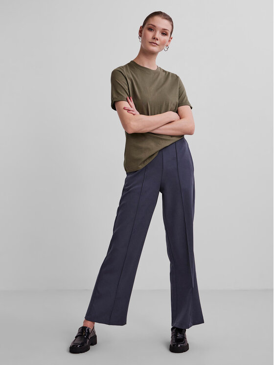 Pieces Pieces T-särk Ria 17086970 Roheline Regular Fit