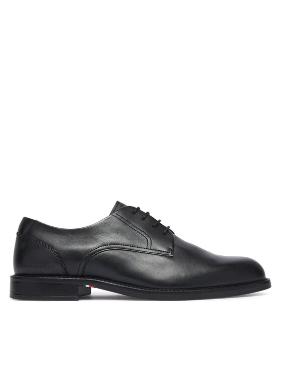 Tommy Hilfiger Tommy Hilfiger Oxfords Corporate Dressy Lth FM0FM06023 Nero