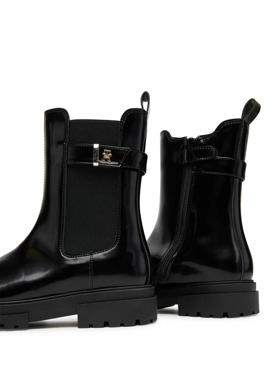 Tommy Hilfiger Tommy Hilfiger Botki Chelsea Boot T4A5-34029-1453 Czarny