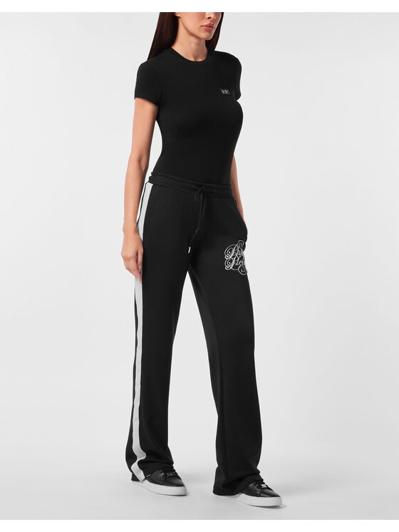 PHILIPP PLEIN PHILIPP PLEIN Spodnie dresowe 27237 Czarny Jogger Fit