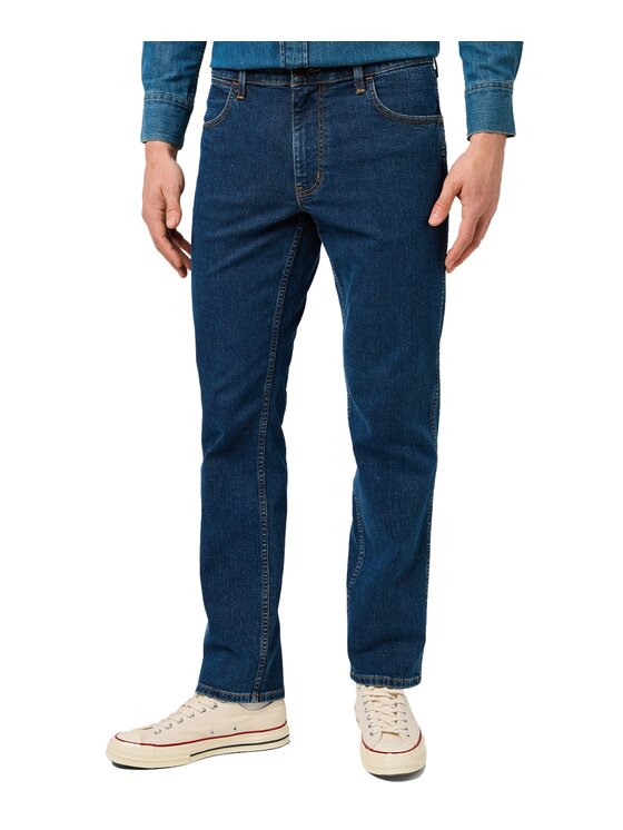 Wrangler Wrangler Jeansy 112371373 Niebieski Straight Leg