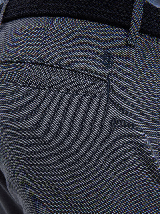 BIG STAR BIG STAR Chinosy ERHATI_402_350 Niebieski Chino Fit