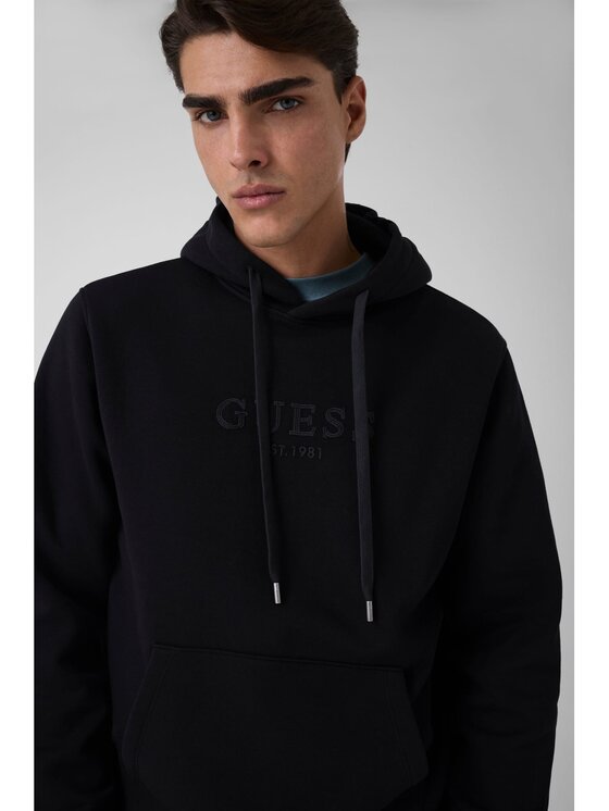 Guess Guess Mikina 184009 Černá Classic Fit
