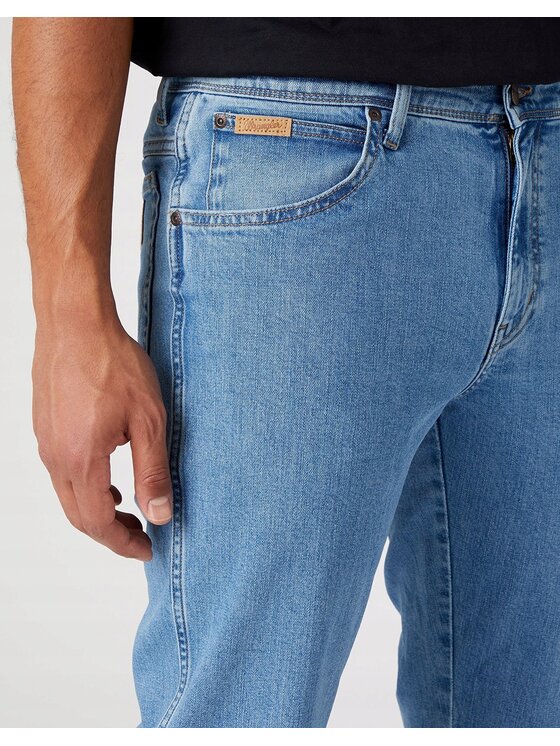 Wrangler Wrangler Jeansy Texas Niebieski Straight Fit