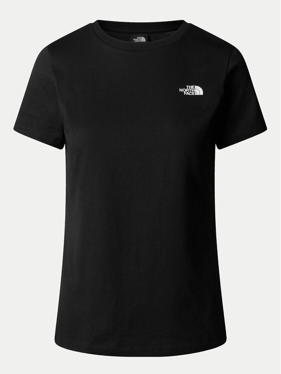 The North Face The North Face Póló Simple Dome NF0A87NH Fekete Regular Fit