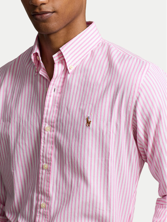 Polo Ralph Lauren Polo Ralph Lauren Риза 710886462002 Розов Custom Fit