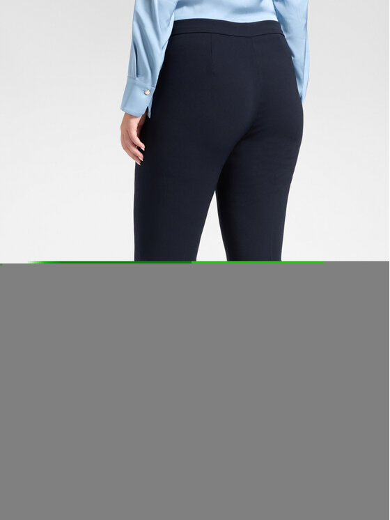 Elena Mirò Elena Mirò Spodnie materiałowe P054P000581N034 Niebieski Slim Fit