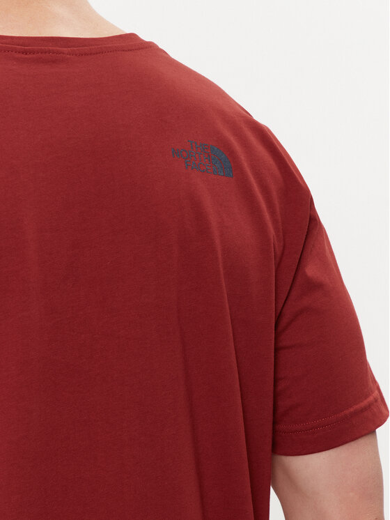 The North Face The North Face Póló Rust 2 NF0A87NW Piros Regular Fit