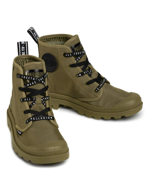 Palladium Palladium Trapery Pampa Hi Future 76885-308-M Zielony