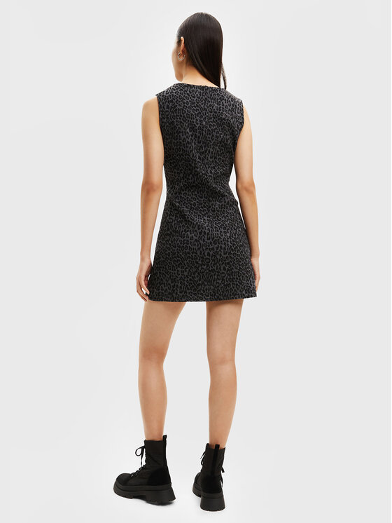 Vestito da giorno Meysins 22WWVW28 Grigio Slim Fit...