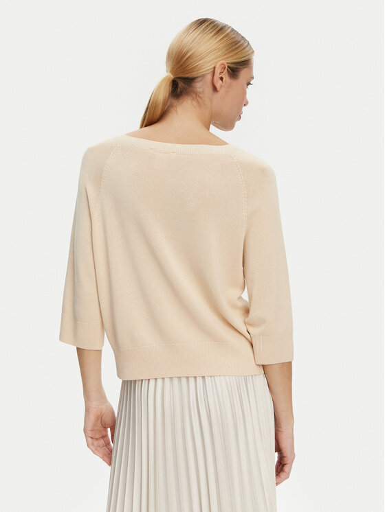 Kontatto Kontatto Pullover 3M0505C Beige Regular Fit