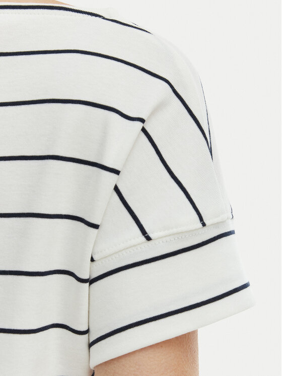 Tommy Hilfiger Tommy Hilfiger Póló WW0WW49723 Ekru Loose Fit