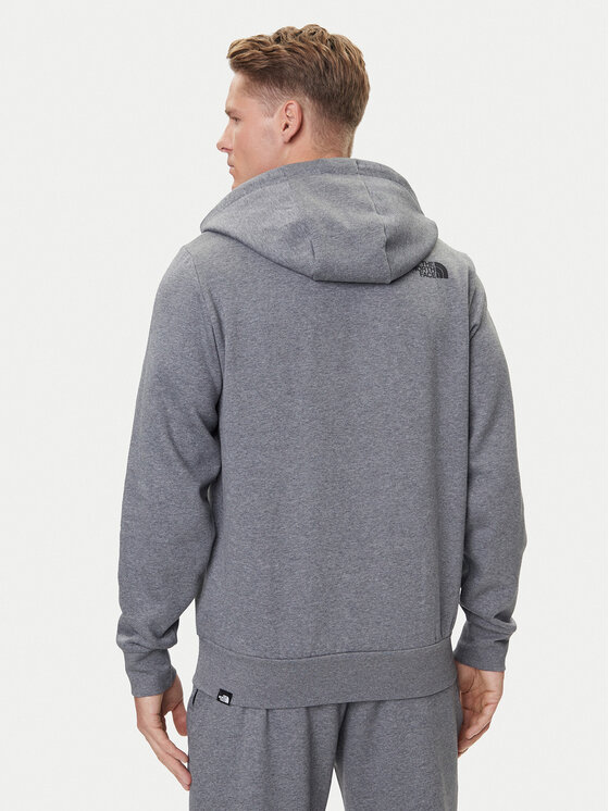 The North Face The North Face Pulóver Easy NF0A89FF Szürke Regular Fit
